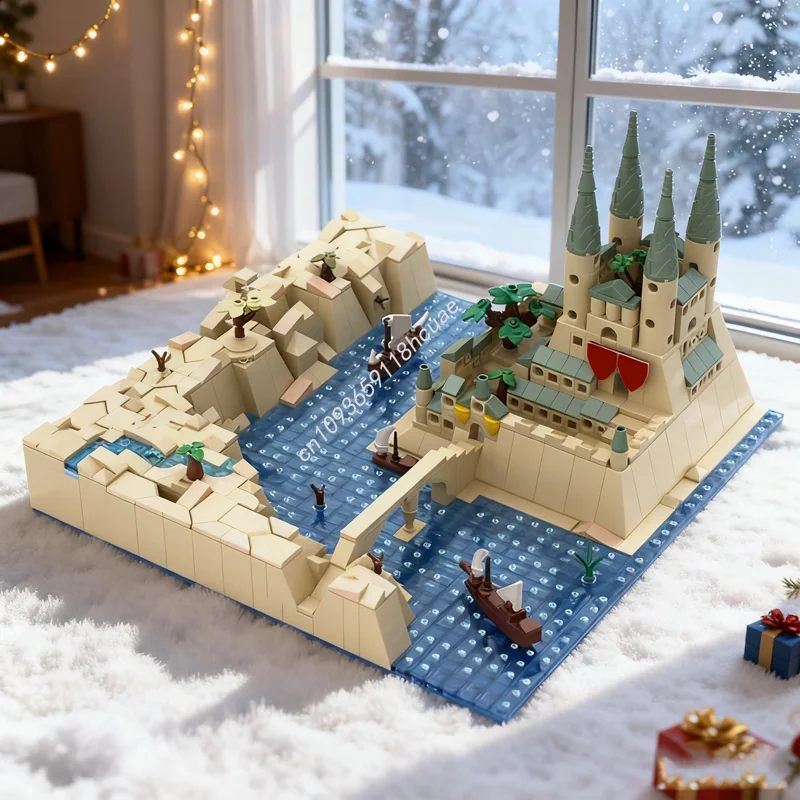 

803pcs MOC The Citadel Architectureed Model Building Blocks Assemble Christmas Gift DIY Toy Creative Education Kids Birthday