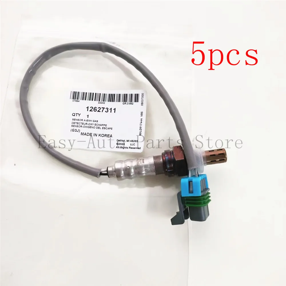 

5pcs 12627311 Downstream Lambda Oxygen Sensor Captiva Vauxhall 2.4L 2010 2011 2012-2015 OEM NO OZA657-GM15 96012