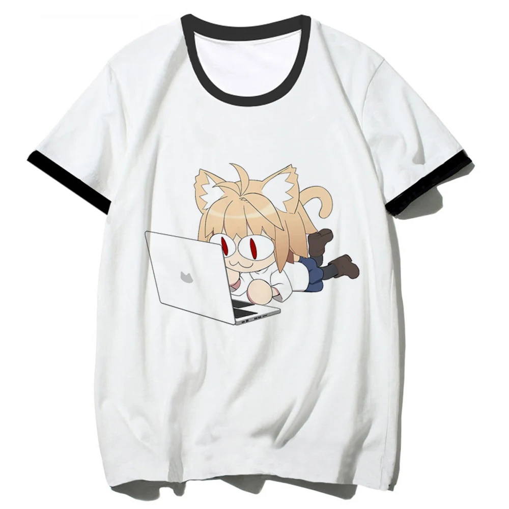 Neco Arc tshirt women Y2K funny anime Tee girl 2000s funny clothing