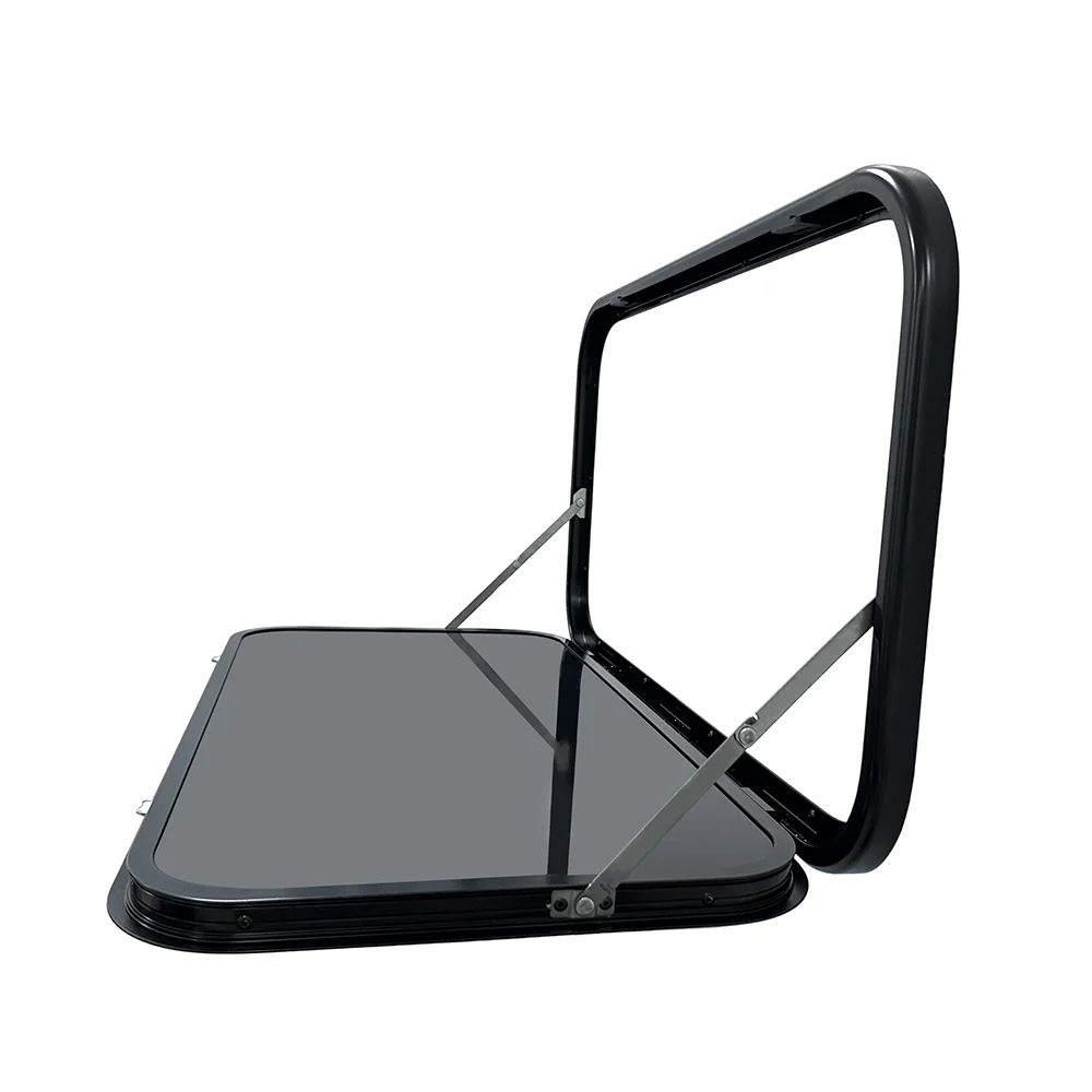 600*450mm Caravan Accessories RV Folding Picnic Table Aluminum Alloy Outdoor Dining Table