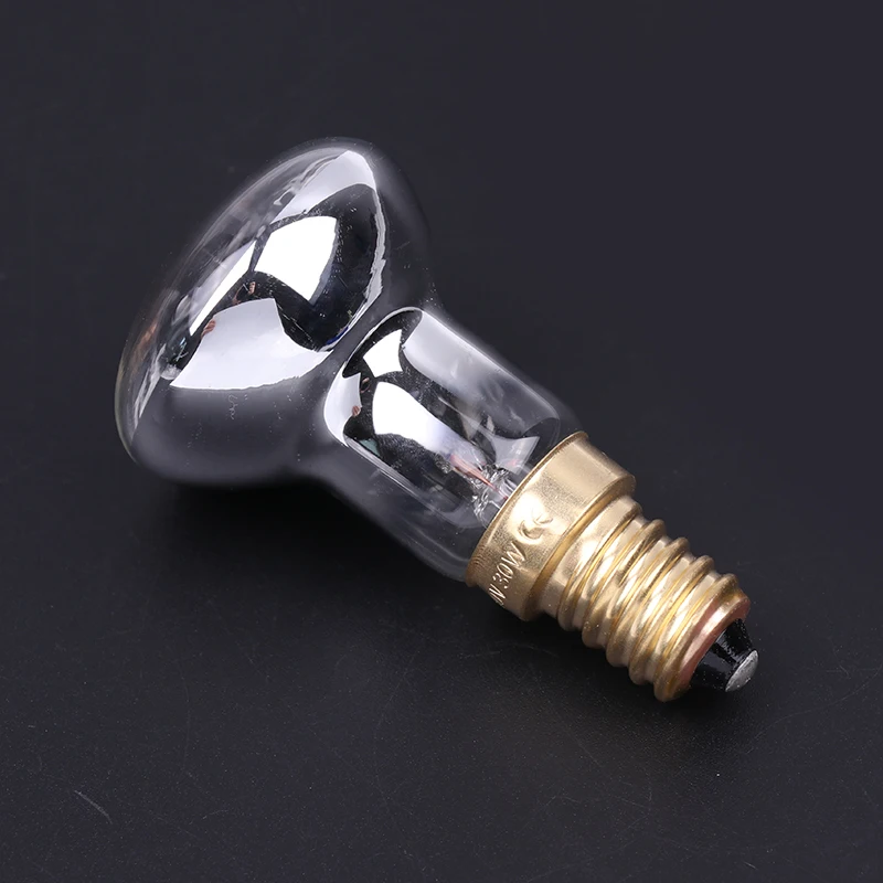 

1Pc Replacement Lava Lamp E14 R39 30W 230V Spotlight Screw In Light Bulb Clear Reflector Spot Light Bulbs Motion Reflect Lamp