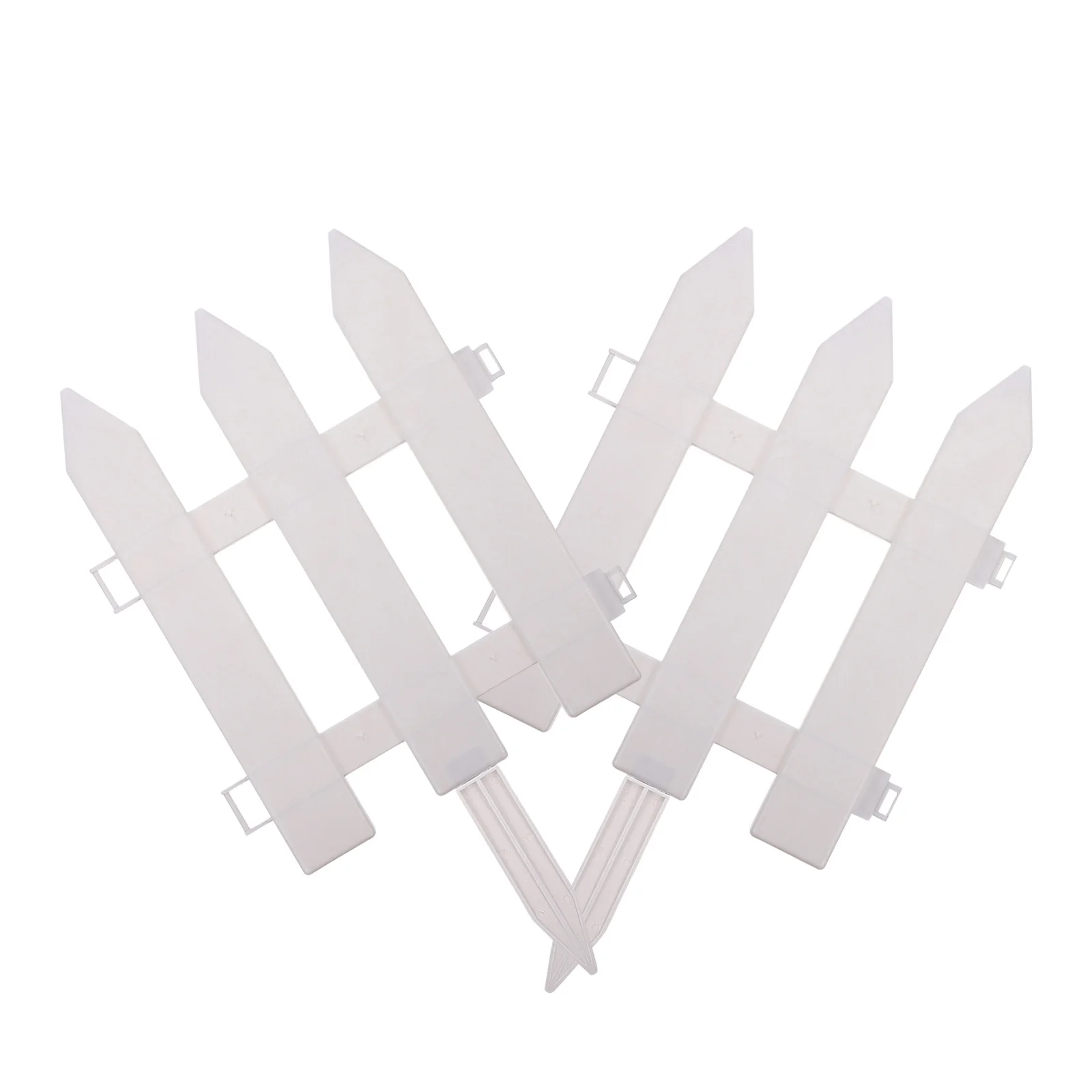 2 مجموعة من البلاستيك حديقة متفوقا سياج خفيف الوزن المناظر الطبيعية الحدود لزراويل الممرات مسارات الحديقة سياج الحديقة في الهواء الطلق #4