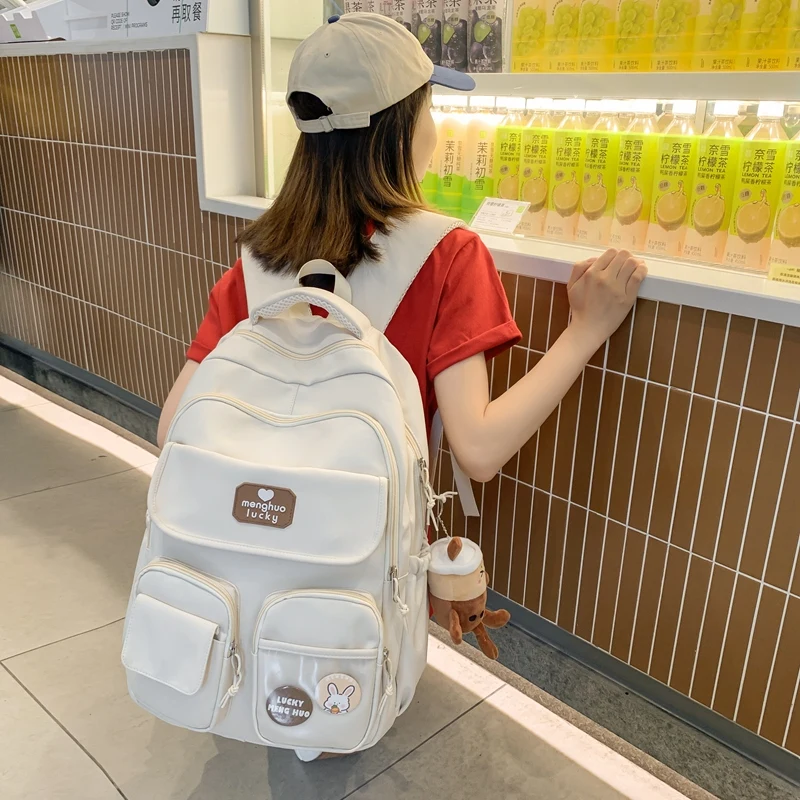 Fashion Girls Cute Design Bookbag Student Kawaii Shoulder Bag Travel Rucksack Women Laptop Mochila Teens Schoolbag Backpack