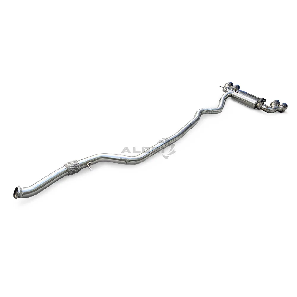 Suitable for BMW M2 3.0T N55F87 Cat Back Exhaust System with Stainless Steel High Performance Exhaust Valve