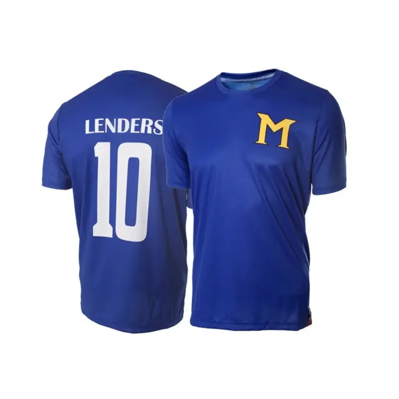 Футболки с рукавами Yiyi Captain Winglets для детей и взрослых, летние топы высокого качества, спортивная тренировочная одежда с короткими рукавами