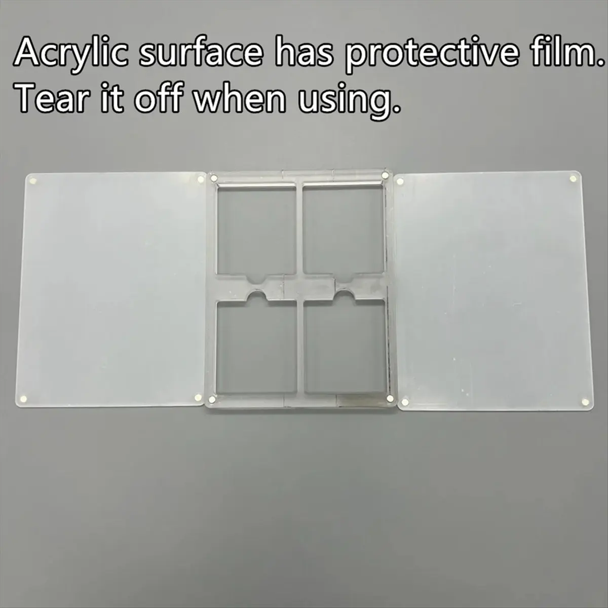 A40I High Transparency Acrylic Magnetic Suction Cover Games Storage Box Hard Shell Cartridge Case for GameBoy GB