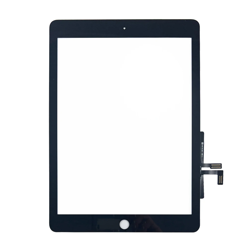 For Apple iPad 5 iPad 6 A1822 A1823 A1893 A1954 iPad5 iPad6 5th 6th 2017 2018 Touch Screen Digitizer Sensor Outer Glass Panel