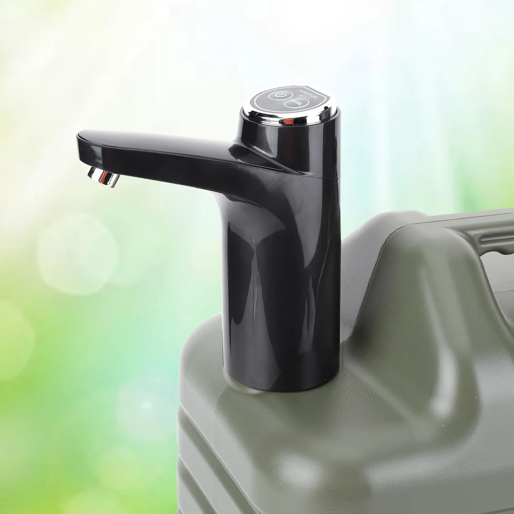 Distributeur de réservoir d'eau de poubelle extérieure, interrupteur à une touche, pompe à eau automatique, pompe à eau électrique Rechargeable par USB pour le Camping en plein air