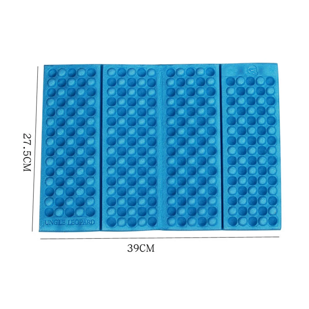 5 Pcs XPE Foldable Beach Mat Honeycomb Pattern Camping Lightweight Picnic Blanket Multifunctional Pad Moistureproof