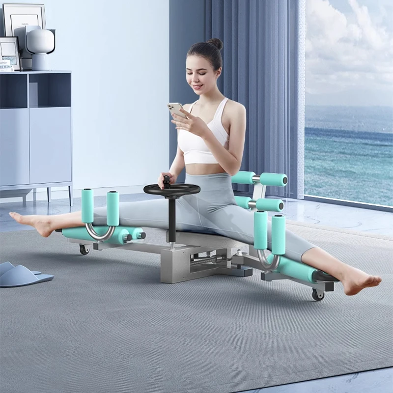 Leg Stretcher Pressing Stretching Machine Adjustable Length Split Machine Equipment for Dance Exercise Sports Yoga Ballet Home