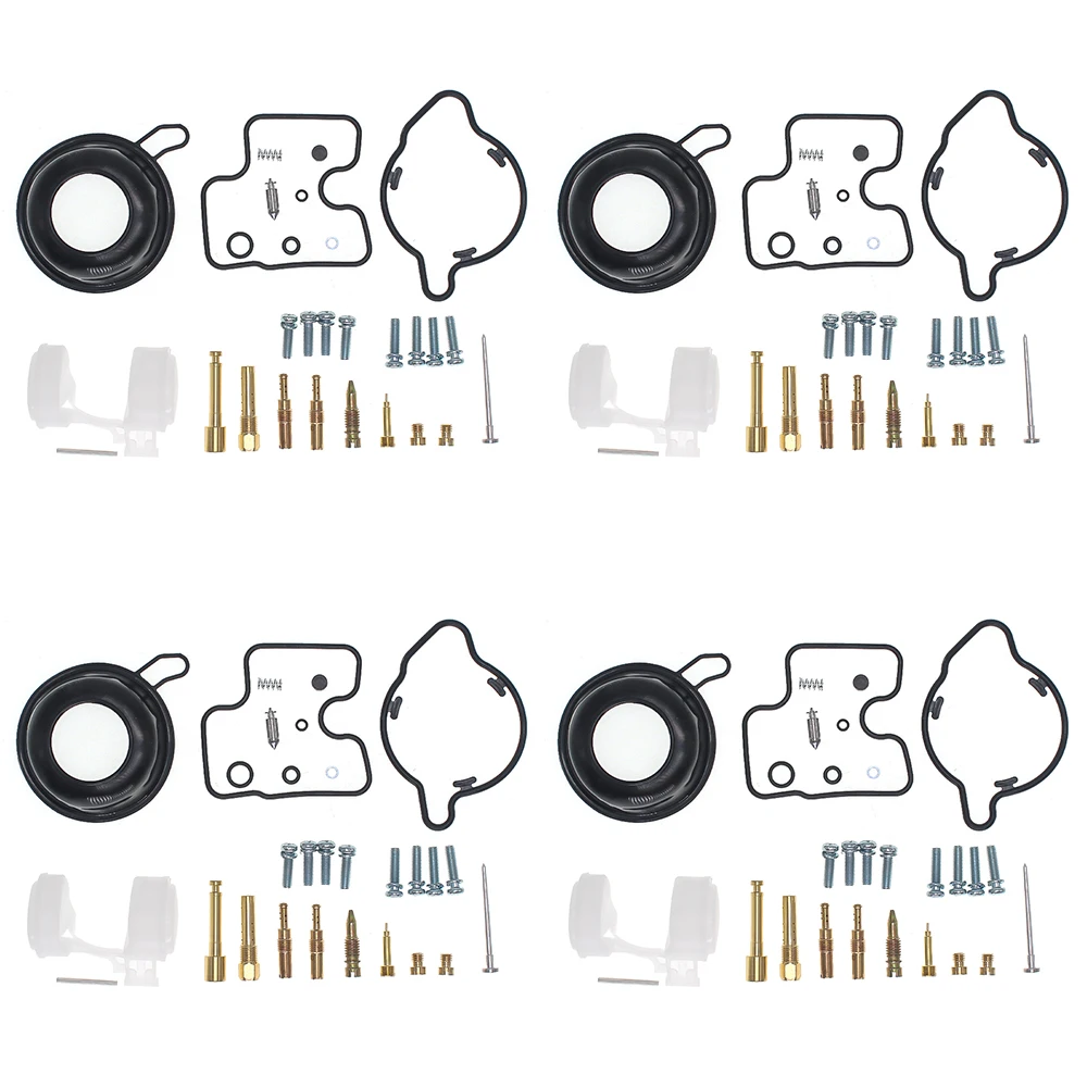 

4Set For Honda CBR900RR Sc28 1993 - 1995 CBR 900 R Motorcycle Carburetor Carb Rebuild Repair kit Diaphragm Float