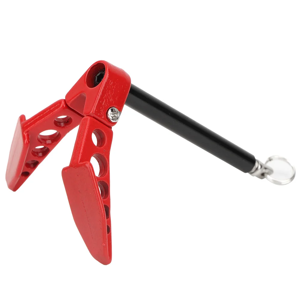 1/10 RC Crawler Car Metal Fold up Anchor Winch Earth Ground Tool Fit for Axial SCX10 D90 CC01