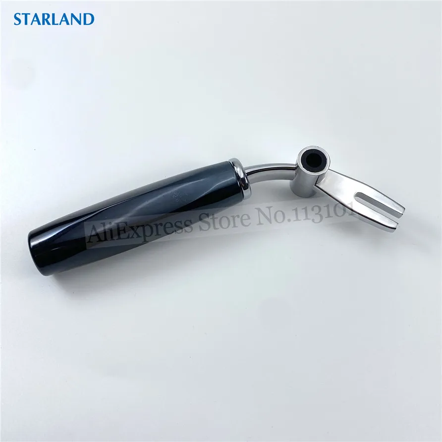 Manivela de un mango para máquinas de helados blandos, accesorio de mango de mano de Color azul índigo, nueva parte de MK/ZM, ancho de ajuste de 3,3 cm