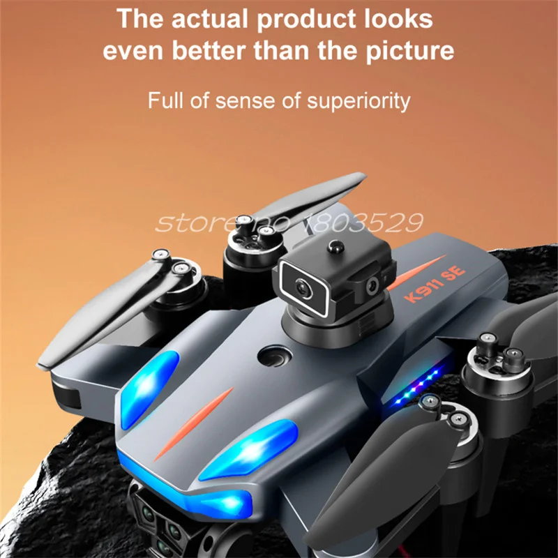 Brushless GPS Follow Me Remote Control Drone 8K 1.2KM Smart Avoiding Obstacles  Three Camera Optical Flow WIFI FPV RC Drone