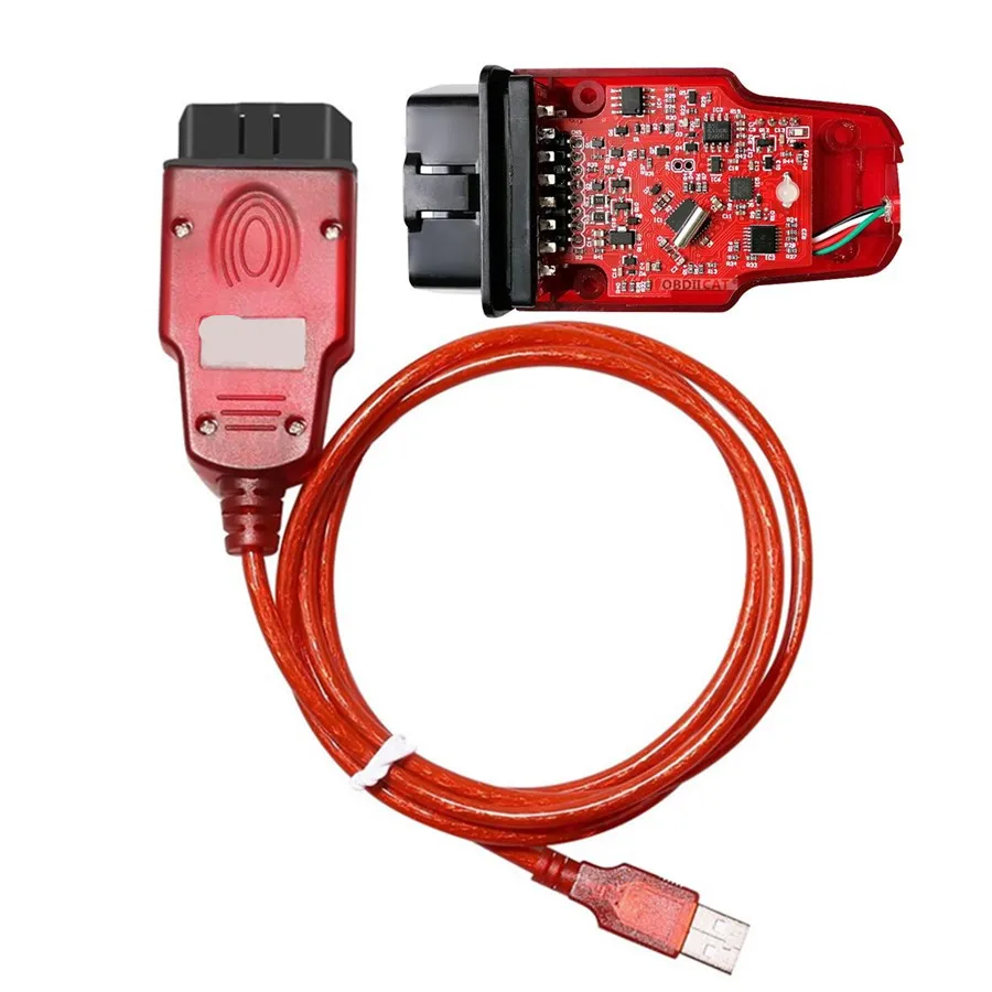 New Arrival V1.99 For R-eult OBD2 ECU Programmer Ren-Link 1.52 USB Diagnostic Cable For R-ault/Daia Vehicles/Key Coding/A-irb-ag