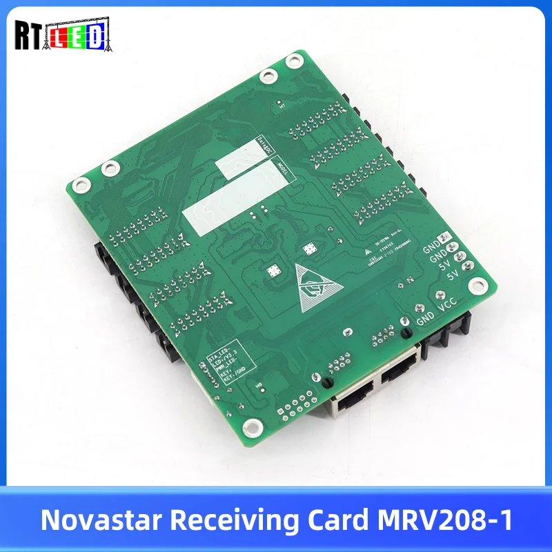 RTLED Novastar LED Receiving Card MRV208-1 Full Color Synchronous HUB75 LED Display Screen Control System