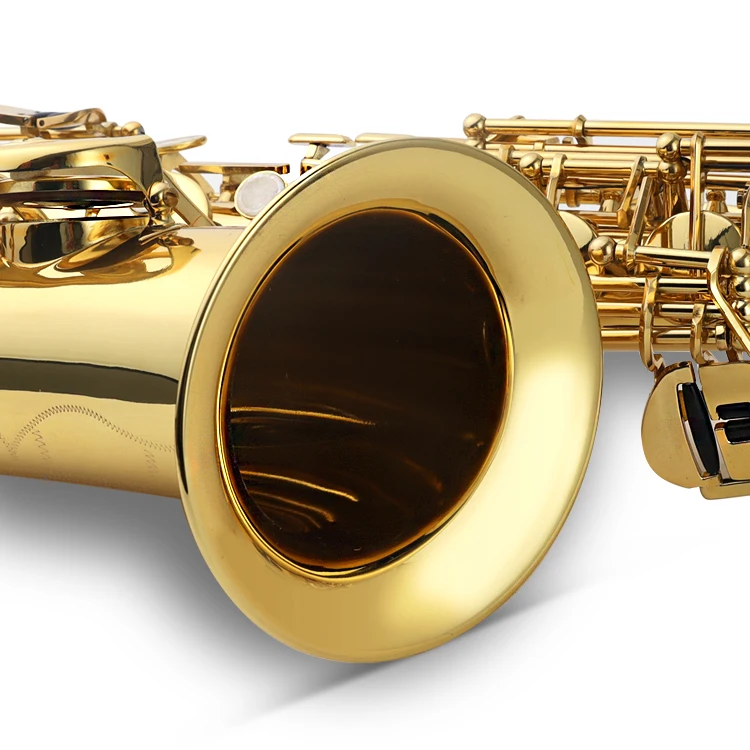 Good Quality Chinese Accessories Gold Music Instrument Professional Bb Parte Tenor Saxophone