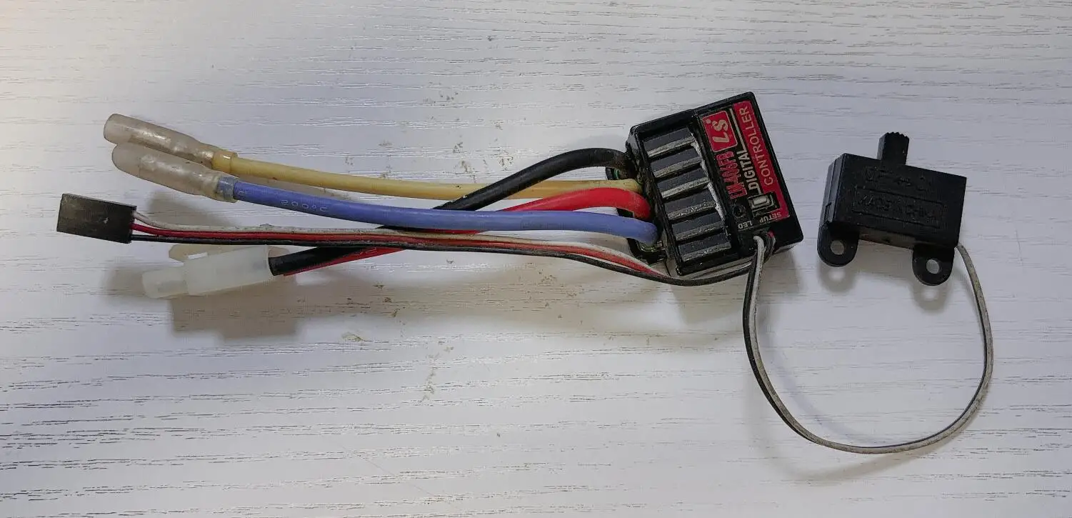 

Clearance Sale 80% NEW LS ESC Speed Control LM-406FB Speedy ESC 50A brushed motor ESC For TAMIYA RC Truck & Car