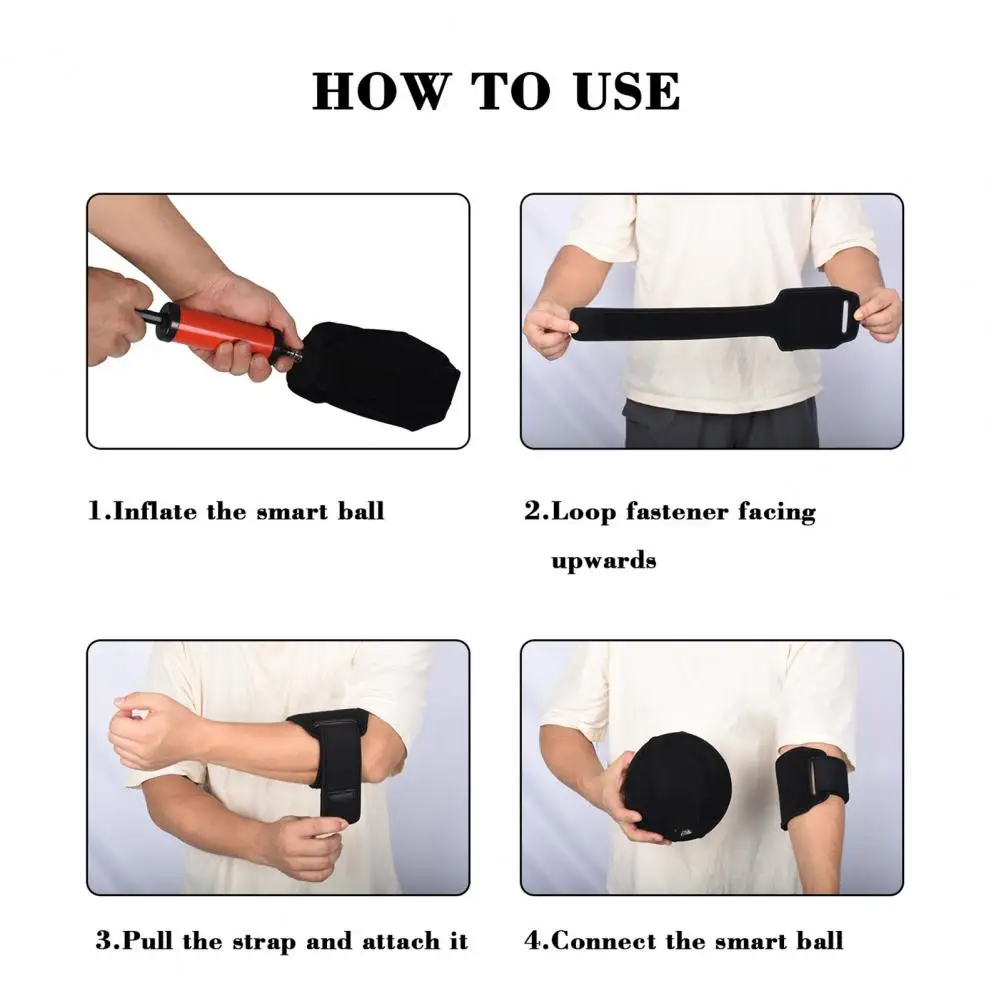 

Golf Swing Training Ball Golf Training Ball Golf Swing Trainer Aid with Impact Balls for Arm Elbow Posture for Practice