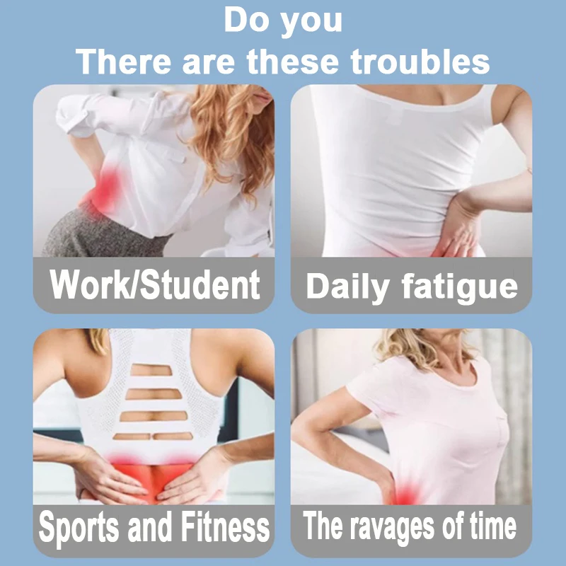 Estirador de relajación muscular para masaje de espalda, Corrector de terapia de postura, estiramiento de espalda, soporte Lumbar, alivio del dolor