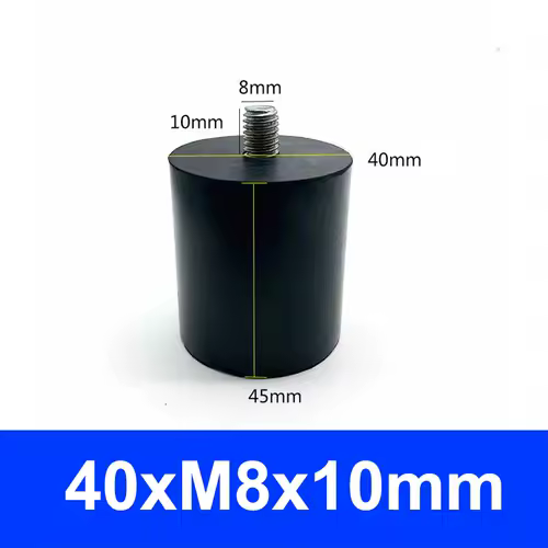 Rubber Adjustable Feet Pad With Screw M6 M8 M10 Table Chair Balck Leveling Foot Pad Furniture Leg Anti-shock Protections - Image 18