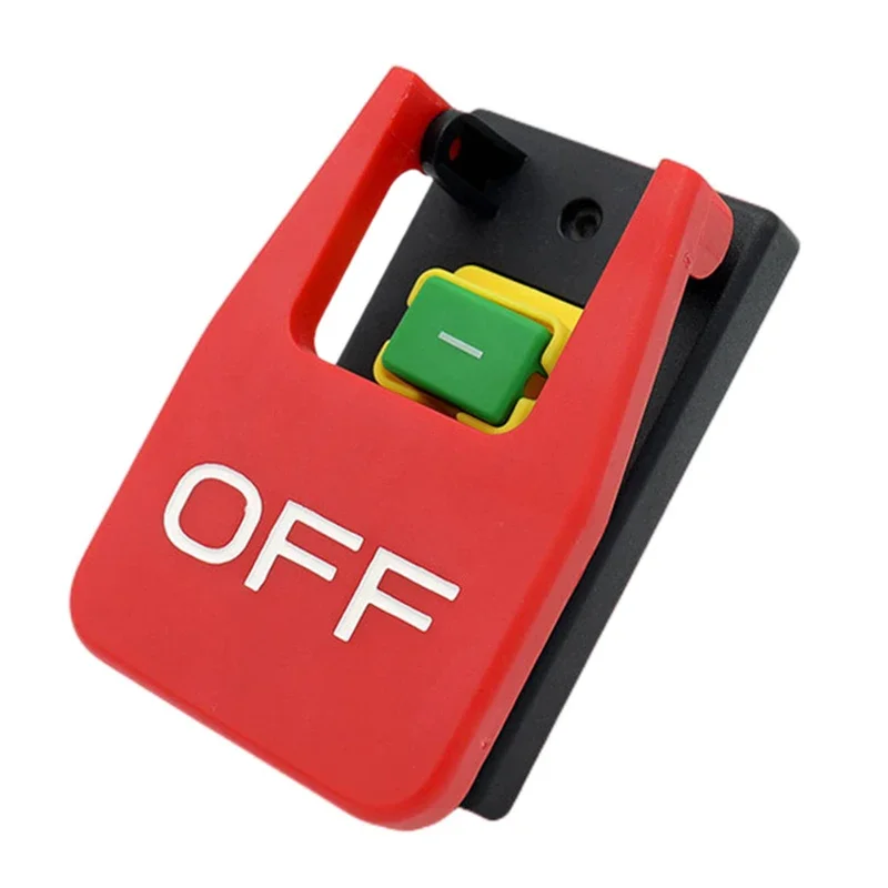 220V-250VAC Single Phase Safety Zero Voltage Switch With Plug Machine Off Switch For Quickly Turn Off Lathe Milling Table Cutter