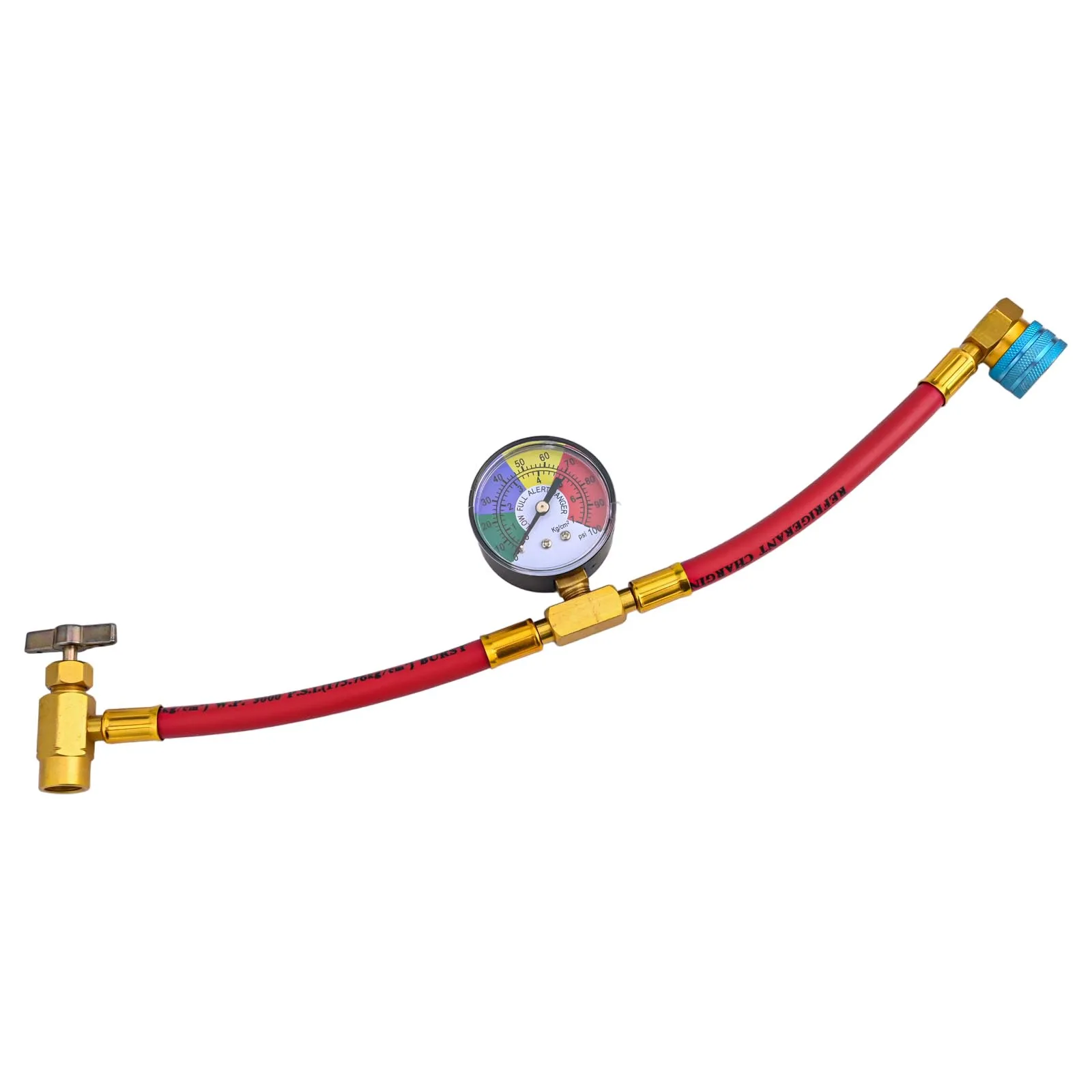 1515 Cm Pipe Length Car Recharge Charging Pipe High Universality Fitment Real-time Pressure Readings Reliable And Sturdy