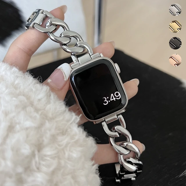 Apple watch silver strap hotsell