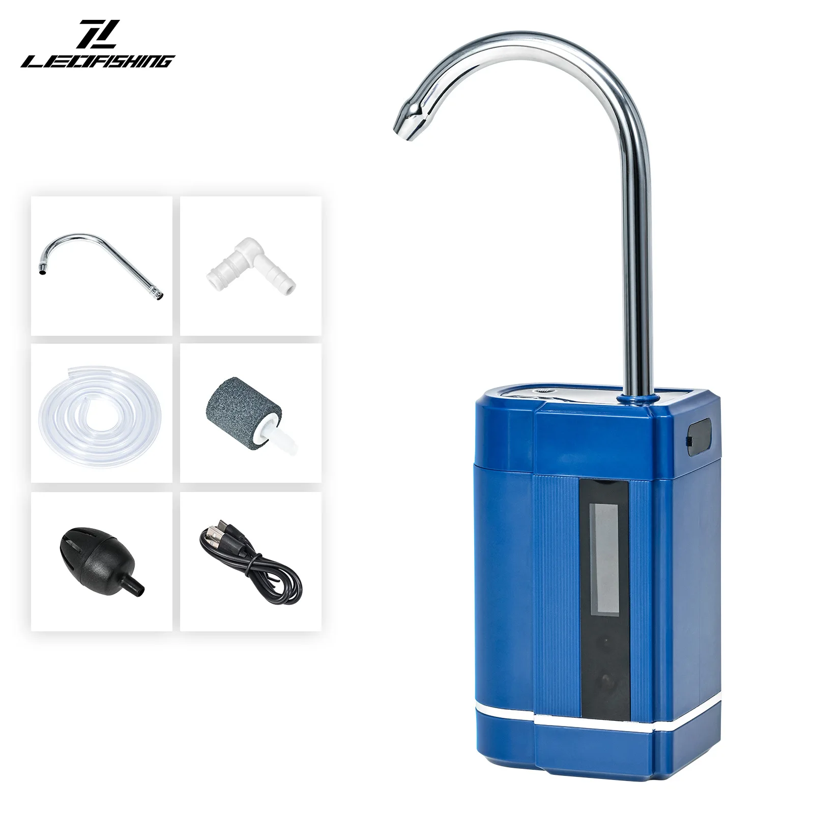 Bomba Oxigeno Pesca Portatil - Potenciador Agua Exterior Pro - imagen 3