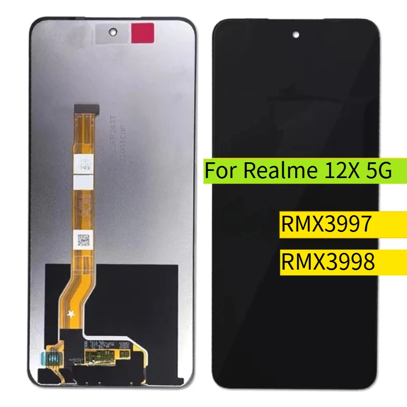 6.72" IPS LCD For Realme 12X 12 X Screen Display RMX3998 RMX3997 Touch Screen Digitizer Replacement parts