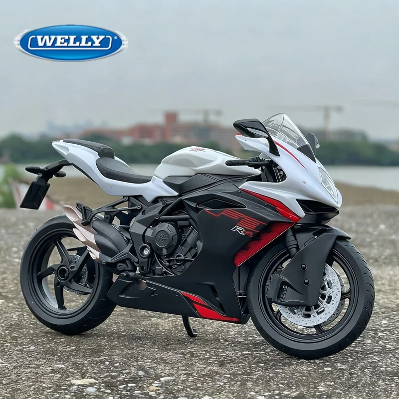 

WELLY 1:12 MV Agusta F3 RR Alloy Racing Motorcycle Model Simulation Diecasts Metal Street Sports Motorcycle Model Childrens Gift