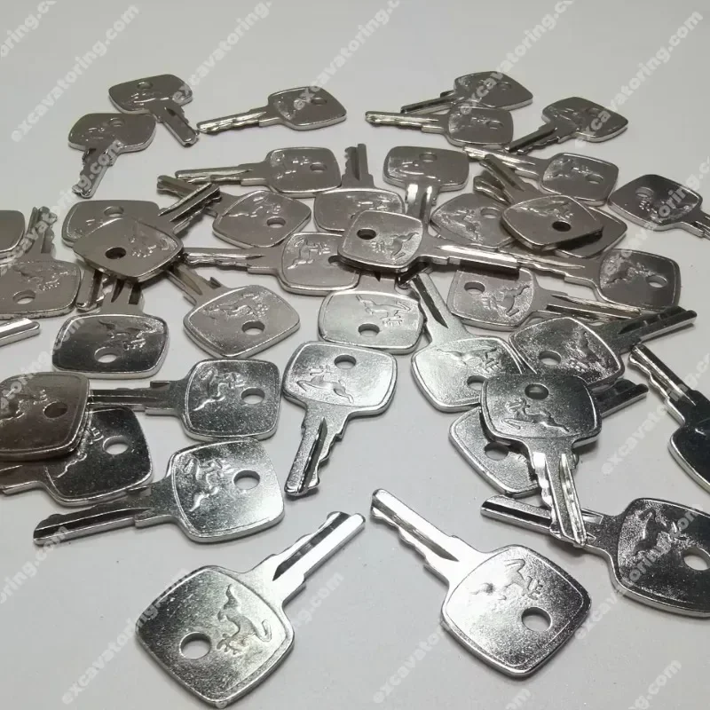 

for John Deere excavator, E140, E210, E230, E300, E360, E400, 1204 ignition key 10pcs