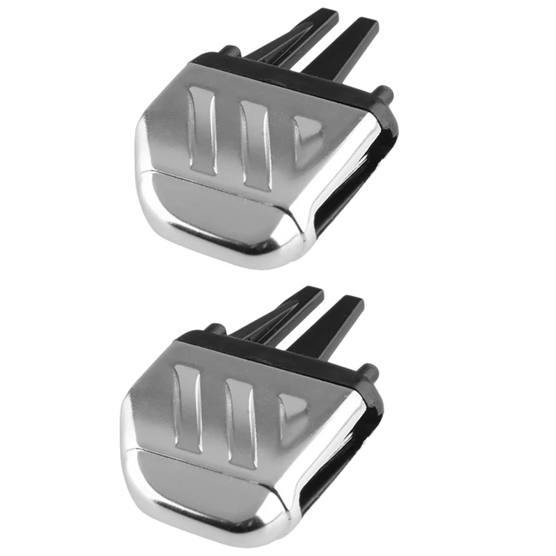 

2PCS Front AC Air Vent Outlet Tab Clips Repair Kits For Land Rover Freelander 2 Car Accessories