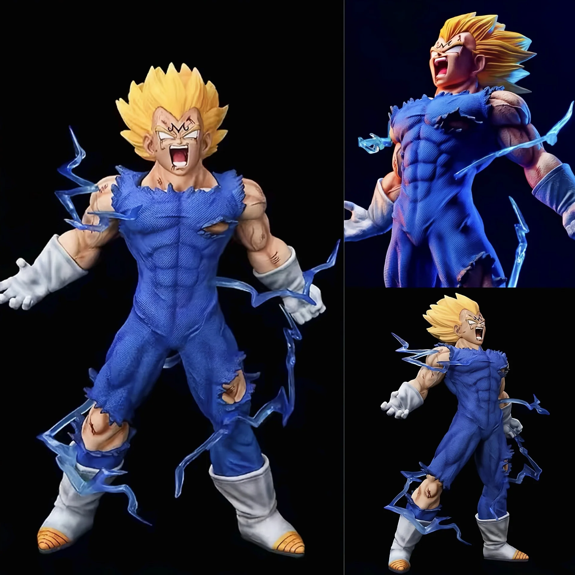 

Dragon Ball Handmade Series Bt Magic Shell Демоннизированная окружающая модель Вегеты, украшения ручной работы, игрушки для взрослых и детей, подарки.