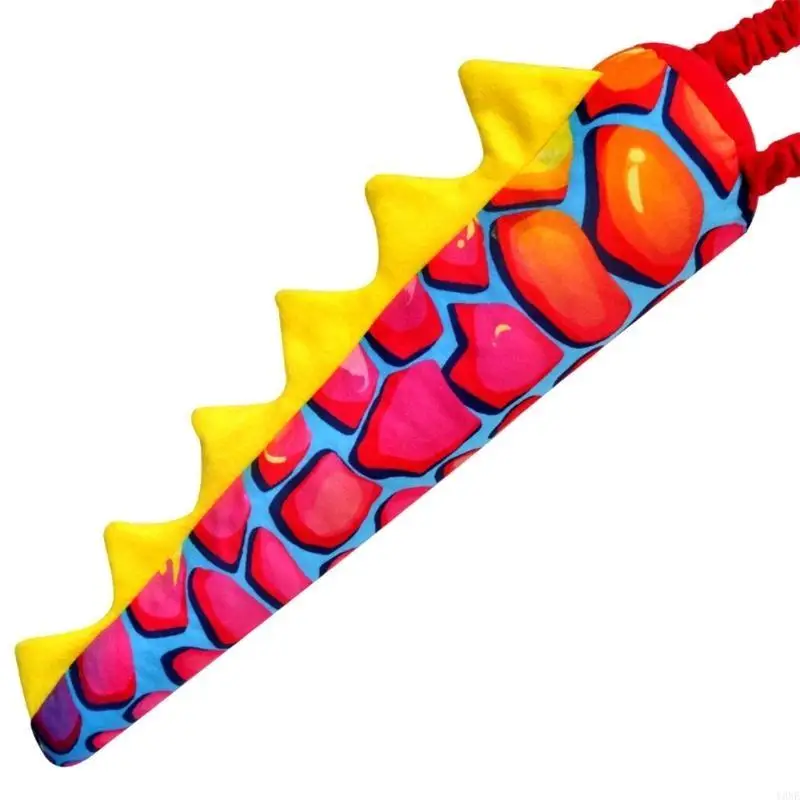 Y3ne Halloween Dinosaur Tail -kostuum voor Kid Boy Girl Birthday Halloween Cosplay