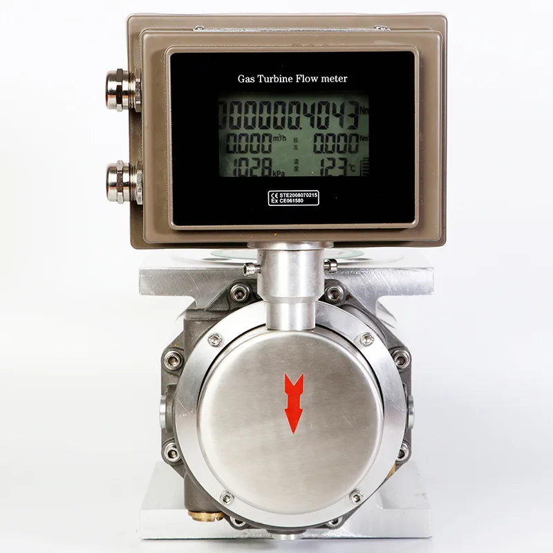 DN25-200 Gas Roots Flowmeter Natural Gas/Gas/Nitrogen Intelligent Roots Lumbar Wheel Flowmeter