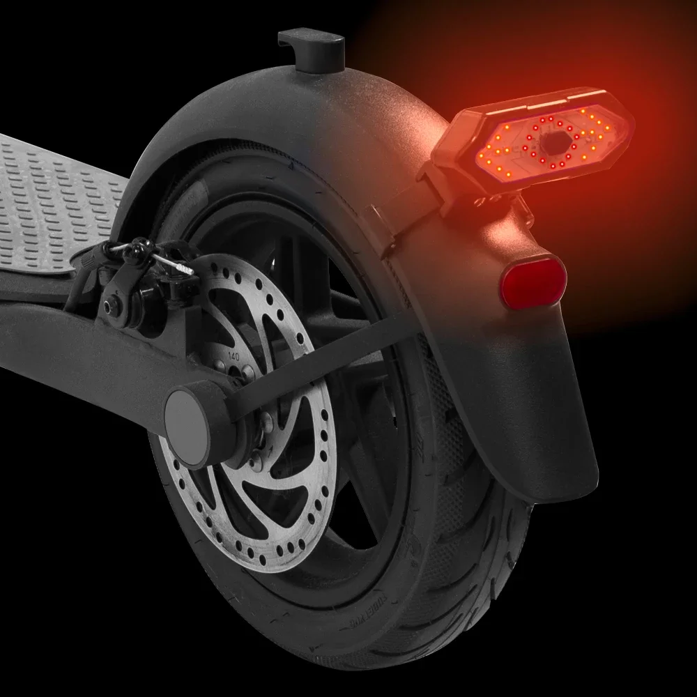 Warning Light for Niu KQi1 KQi2 KQi3 Electric Scooter Taillight USB Rechargeable Lamp Kickscooter Turn Signal Lights Accessories