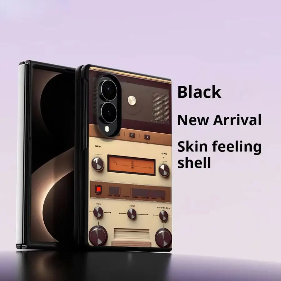 Luxury Phone Cover Case for Samsung Galaxy ZFold Wide Z Fold 8 Z Fold8 Wide ZFold8 Advanced Minimalist Machine Photos