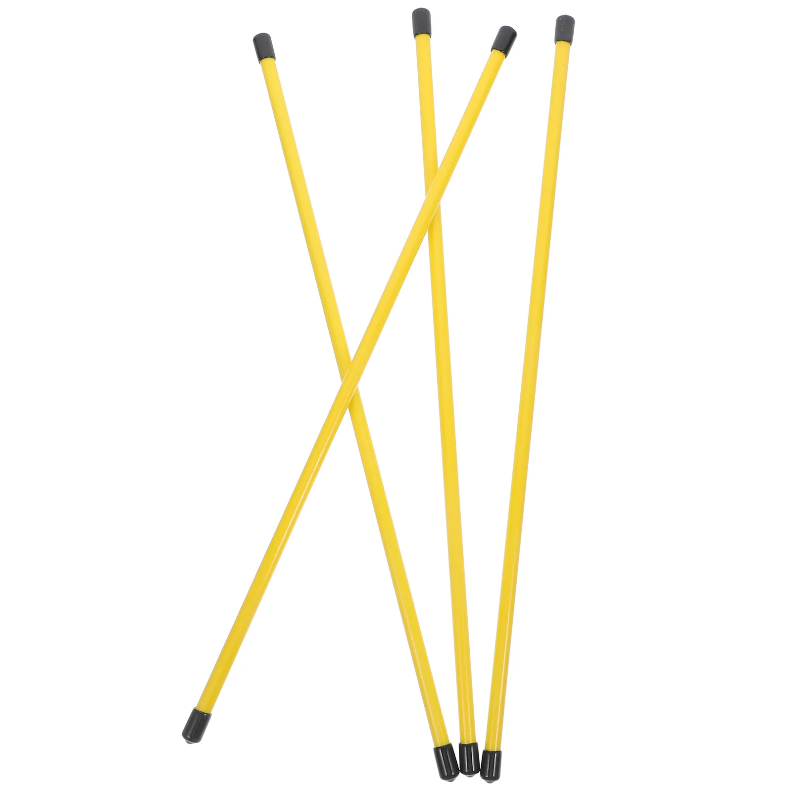 

4 Pcs Golf Practice Aid Alignment Sticks Training Swing Pole Putting Aids for Composite Fiber Fitness