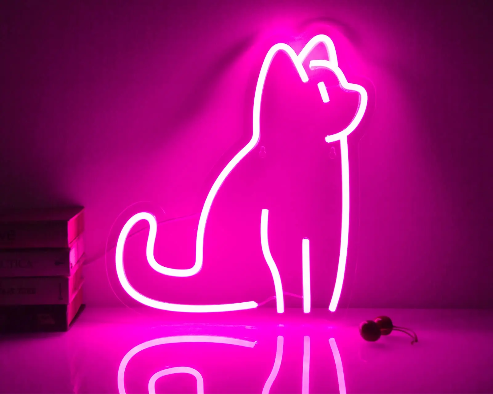 

Cat Kitty Neon Sign Lights Wall Decoration Usb Bar Ktv Snack Shop Commercial Lighting Led Neon Night Light Room Decor