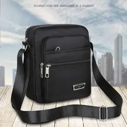 2024 Brand New Men Crossbody Bags Male Nylon Shoulder Bags Boy Messenger Bags Man Handbags for Travel Casual Large Satchel Grey