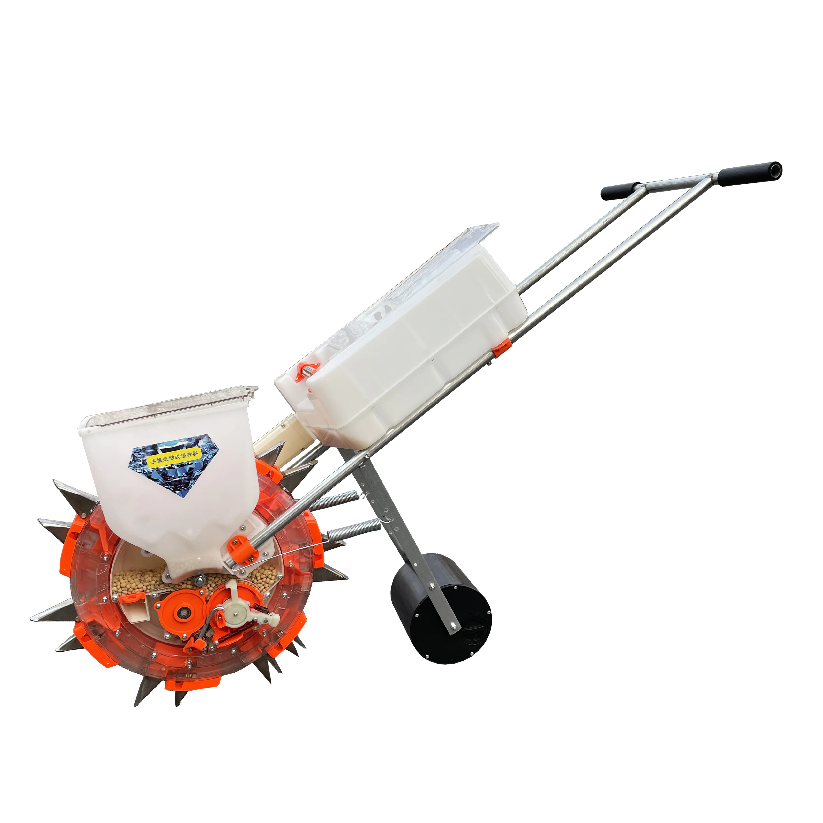 TPD-B agriculture drum-rotary  corn wheat vegetable  peanuts planter Hand Push fertilizer Seeder