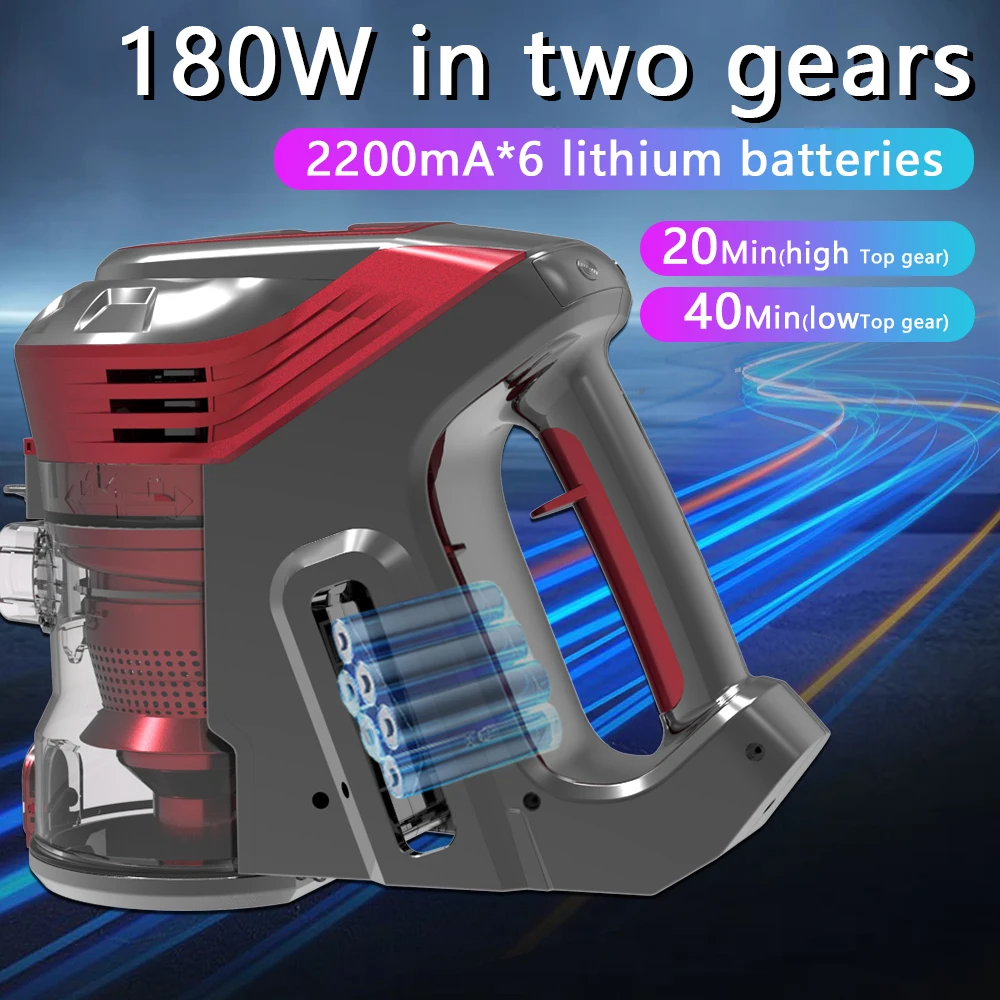 الجملة عالية السرعة قابلة للشحن مكنسة كهربائية جافة لاسلكية مع وظيفة الرطب محرك بدون فرش محمول للفنادق والسيارات
