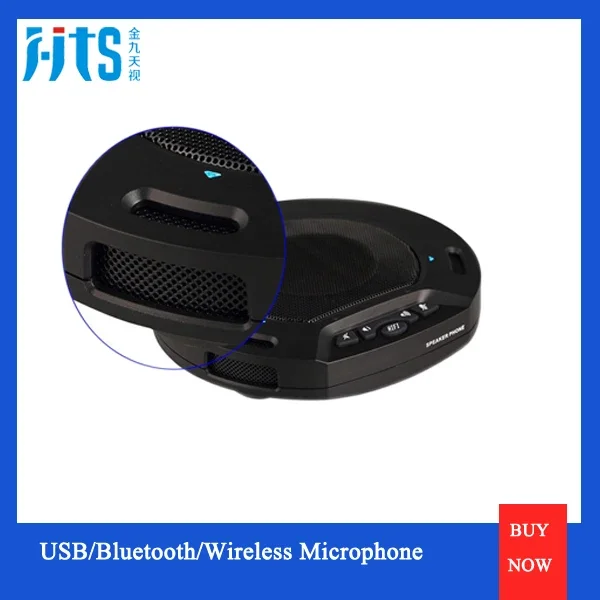 Speaker USB Wireless 2.4G Microphone Speaker for PC Conferencing University Studio