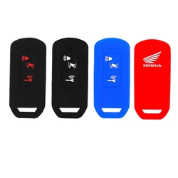 Silicone Motor Key Cover Case For HONDA pcx125 PCX160 SH350 SH300 VISION NS110R XADV750 Motorcycle Key Case Keyless 2021 2022