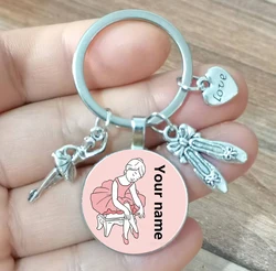 Nomes personalizados para meninas, Ballet dançante, Presentes para dançarinos da equipe