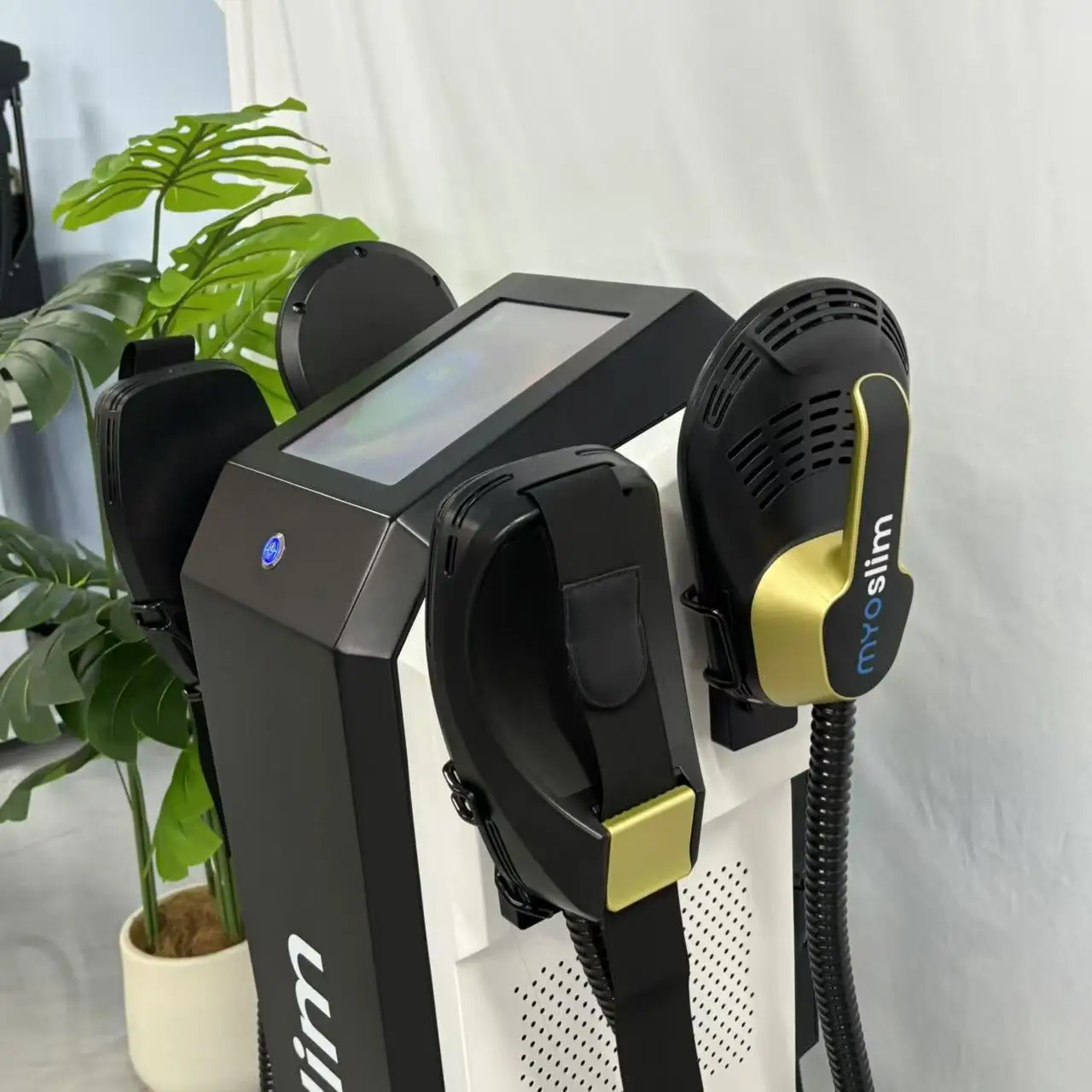 

RF EMS Body MYOslim Скульптурная машина Новый скульптурный массажер для похудения Электромагнитное устройство для стимуляции мышц для похудения