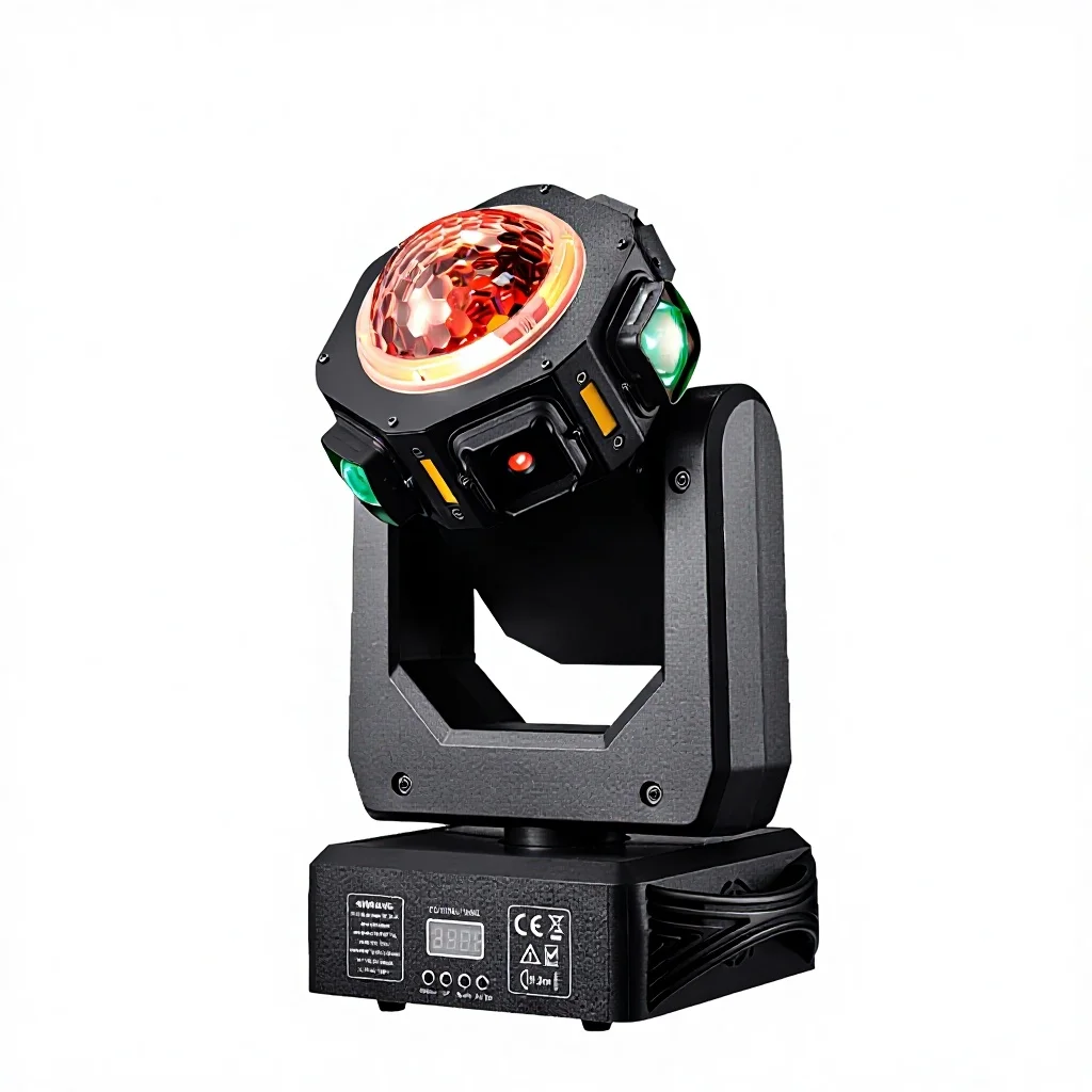 Factory Pricet 100W LED Moving Head Lihgt RGBW Beam Laser Strobe Beam DMX512 Sound Control DJ Disco Club Bar Wedding Home Party