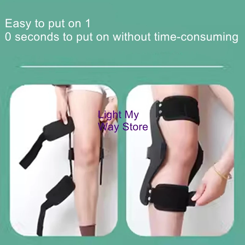 Knee hyperextension orthosisParaplegic knee valgus immobilization bracePosterior arch aid