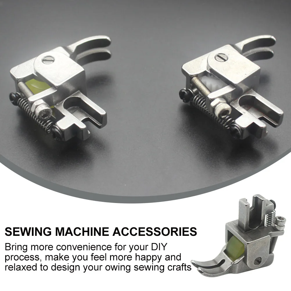 

Thick Material Roller Presser Foot Sewing Machine Heavy Duty Stitch Foot Flat-Seaming Machine Accessory Tool